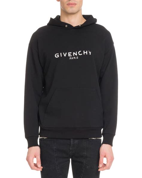 givenchy men sweatshirt|Givenchy destroyed hoodie.